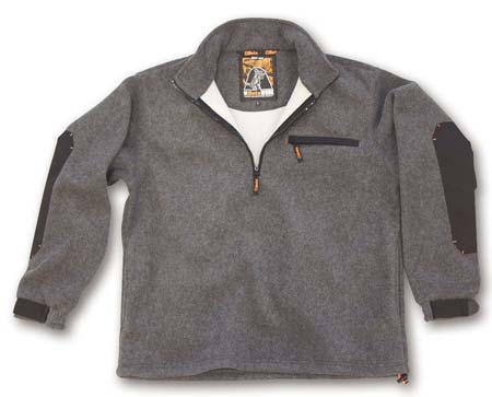 L ΓΚΡΙ πουλόβερ Fleece