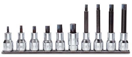 Σετ 10 καρυδάκια XZN1/2'' σε ράγα